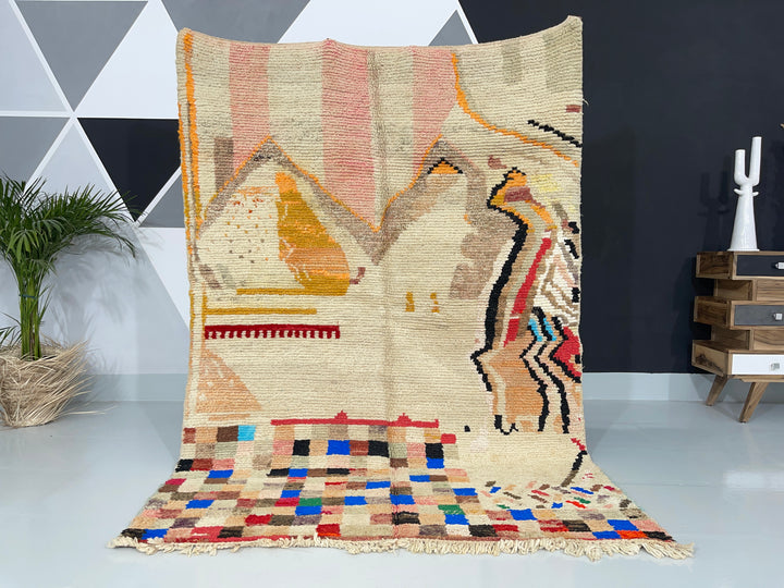 Boujaad Berber Moroccan Artisan Handmade Rug