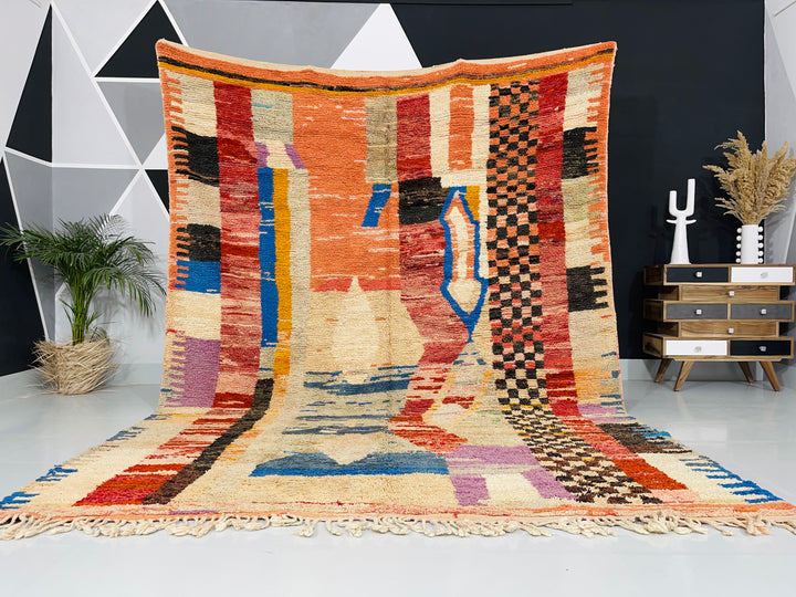 Boujaad Berber Moroccan Artisan Handmade Rug