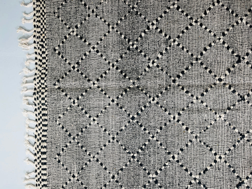 Close up of Kilim Berber Moroccan Artisan Handmade Rug