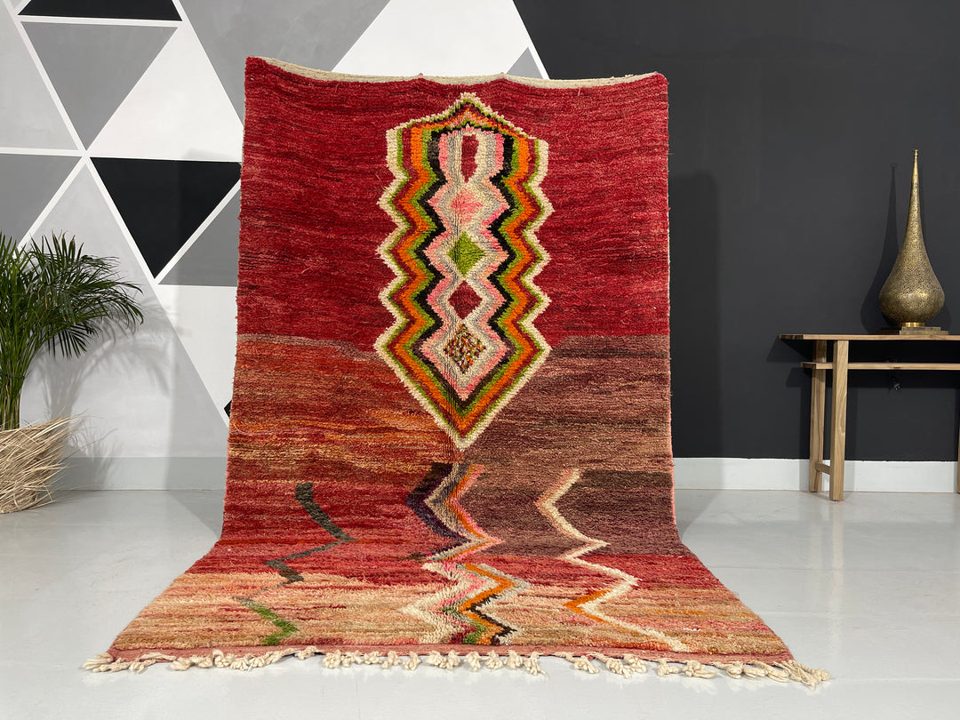 Boujaad Berber Moroccan Artisan Handmade Rug